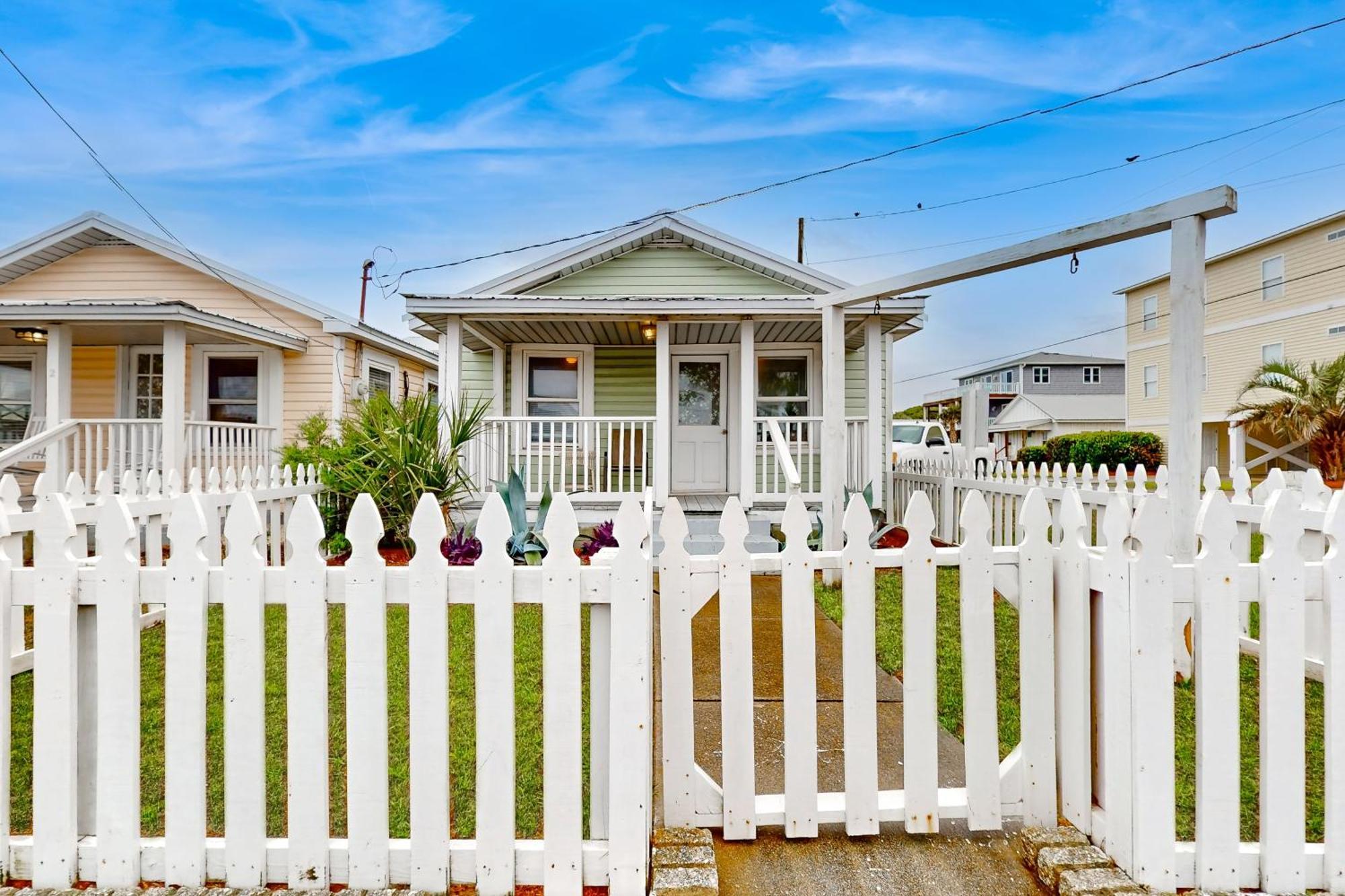 Pier View Cottage Unit 3 Kure Beach Dış mekan fotoğraf